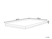 Materac termoelastyczny MEMORY BALANCE PLUS H2/3 średnio twardy 180 x 200 cm_808032