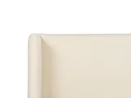 Bett mit Lattenrost Samtstoff ARETTE 180 x 200 cm Hellbeige_875252