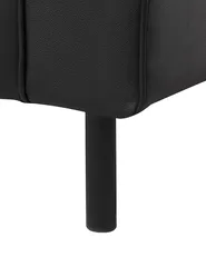 Poltrona SAVALEN Pelle naturale Nero_723723