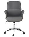 Swivel Office Chair Grey RAVISHING_834355