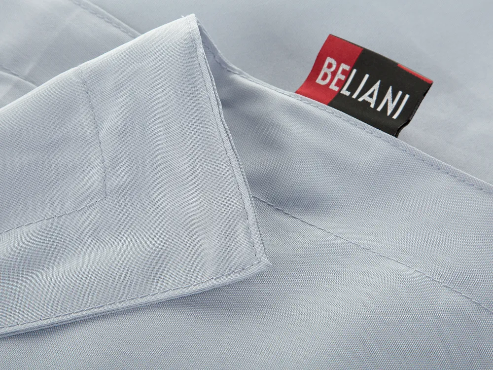 Bean Bag 300 L FUZZY 140 cm 180 cm Light Grey_821764