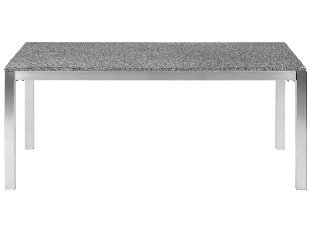 Stół ogrodowy GROSSETO 180 cm 90 cm Granit Polerowany Szary_448932