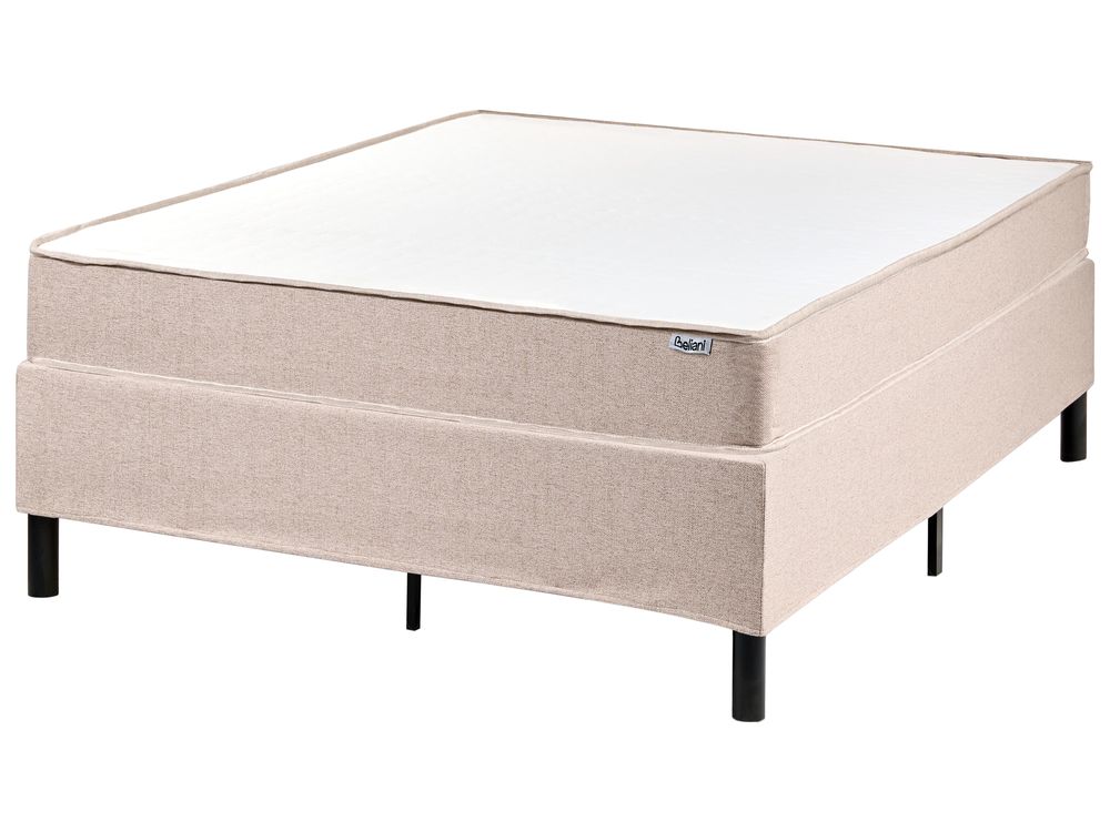 Kontinental seng uden hovedgærde COUNTESS 120 x 200 cm Beige