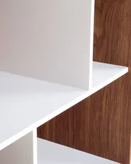 Regał COLUMBUS 182 cm Brązowy/ biały_445070