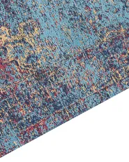 Dywan KANSU Niebieski 200 x 300 cm Bawełna_852296