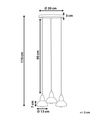 Pendant Lamp CASTALY Metal Brass_878373