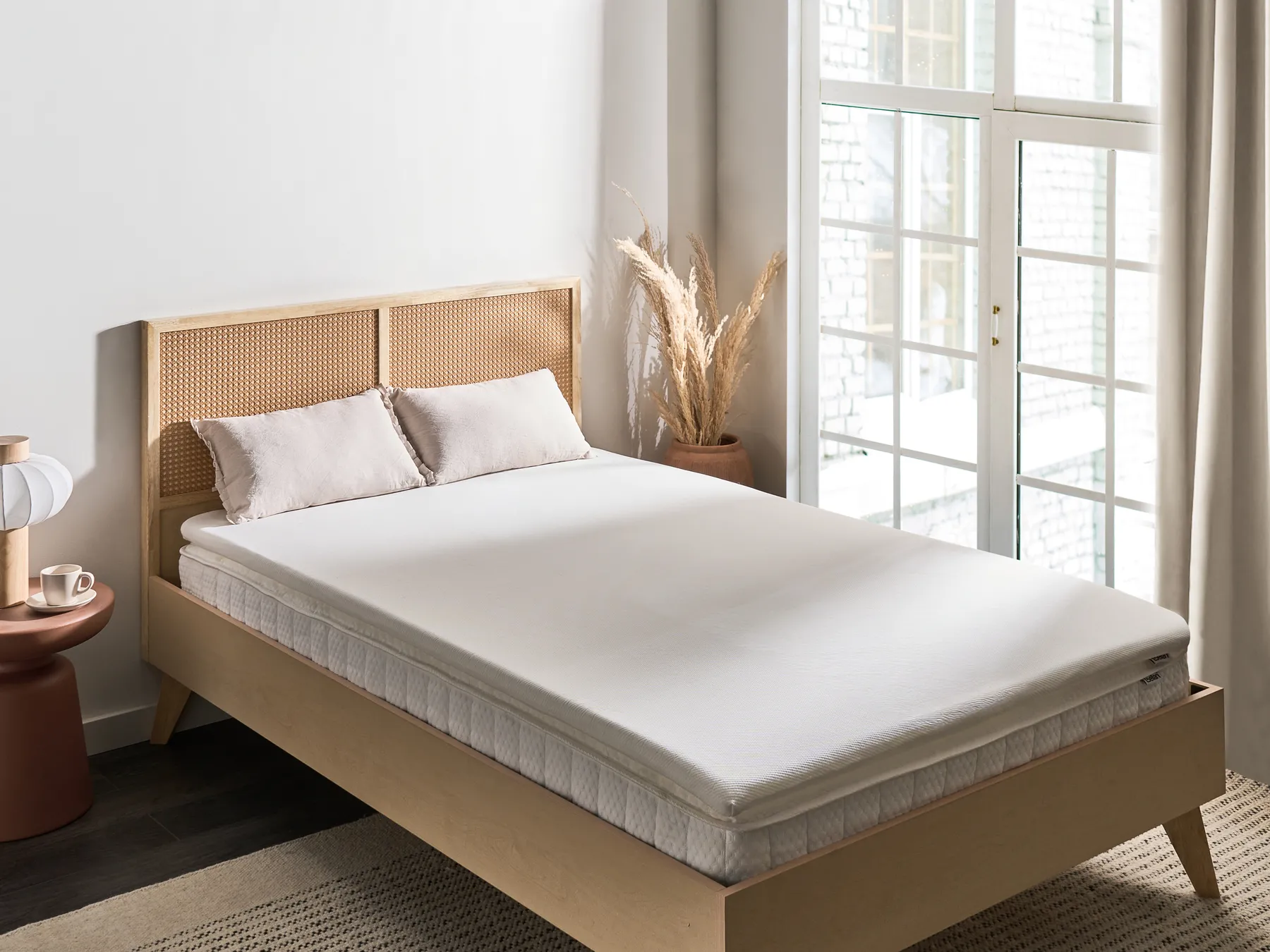 Latex Mattress Topper GRACIOUS 120 x 200 cm (EU Small Double)_1038128