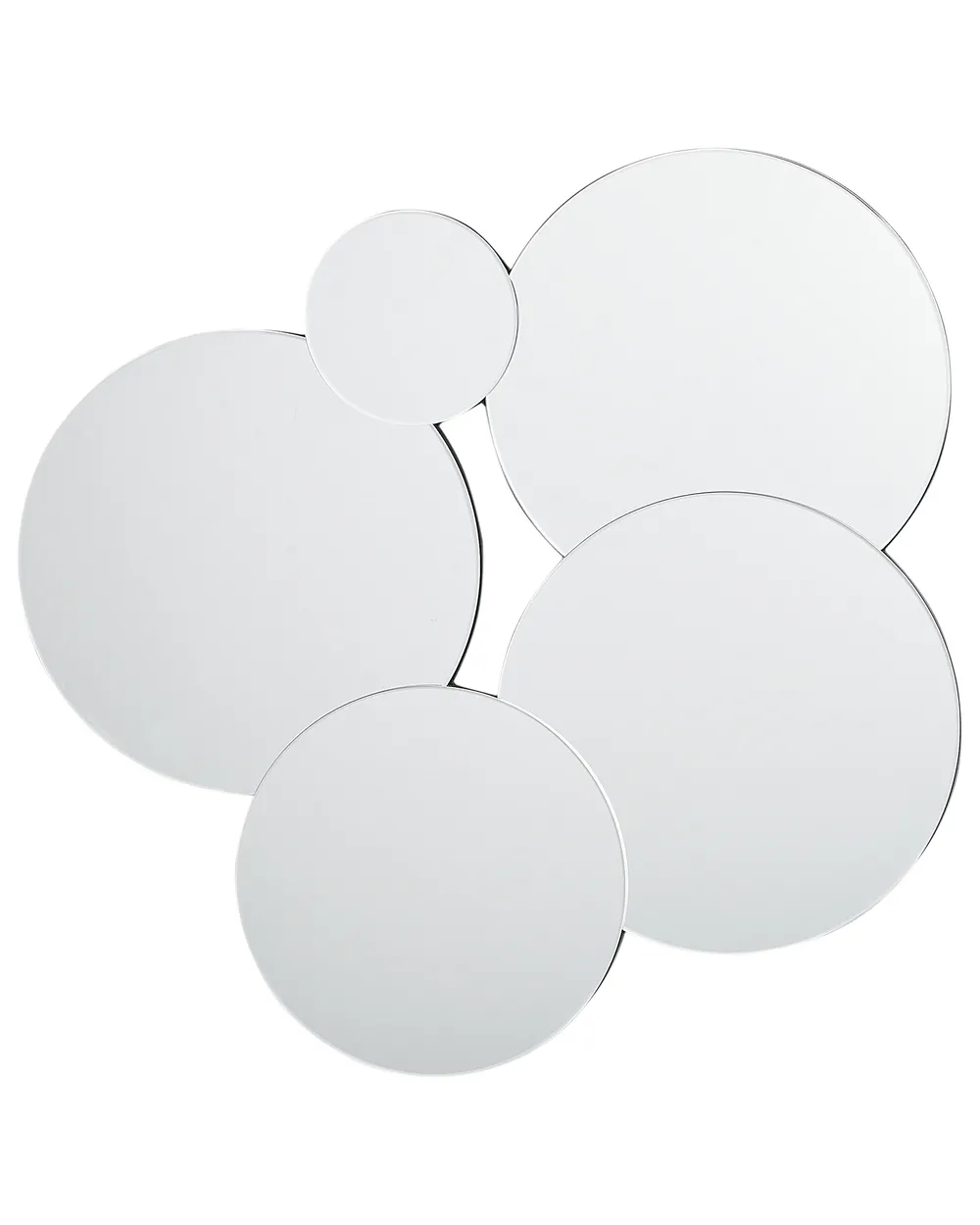 Wall Mirror CLAIS 82 cm 80 cm Silver