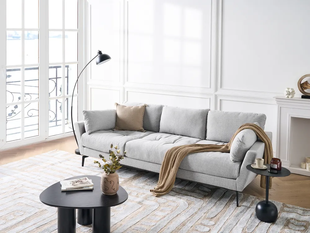 Sofa dla 4 osób NENOLA Szary