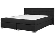 Divan Bed Fabric ADMIRAL 180 x 200 cm (EU Super King) Black_679072