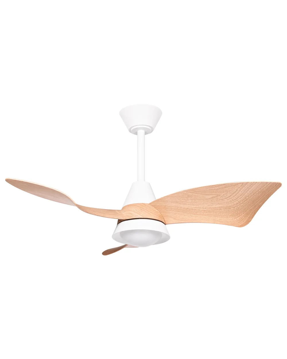 Ceiling Fan with Light HAINES with Remote LED White_1133388