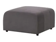Otomana FALSTERBO Welur Beżowoszary_919362