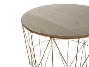 Side Table LANARK with Storage Gold_721374