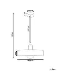 Lampadario PAALA Vetro Rosa_1065259