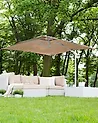 Cantilever Parasol 250 cm MONZA Dark Beige