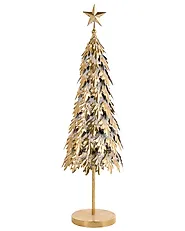 Décoration de Noël KOUVOLA 88 cm Arbre de Noël Doré_1173512