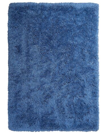 Kék hosszú szálú szőnyeg 160 x 230 cm CIDE