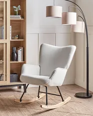 Rocking Chair ARSET Corduroy Off-White_952724