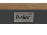 Kerti dohányzóasztal FIVIZZANO 70 cm 90 cm Akácfa Sötétszürke_1150989