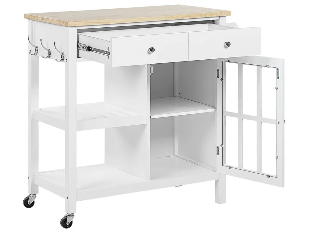 Wózek kuchenny GENOA Biały_790725