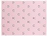 Cotton Kids Blanket Pandas Motif 130 x 170 cm Pink TALOKAN_905410