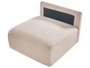 Sezione a 1 posto MESNALI Bouclé Beige_1046454