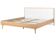 Bed SERRIS 180 x 200 cm (EU Super King) Light Brown_748339