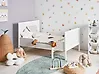 Mitwachsendes Kinderbett Kiefernholz MONTIGNY 90 x 200 cm Weiss