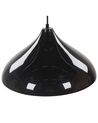Závesná kovová lampa čierna ISKAR_776399