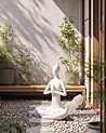 Garden Statue YOGHINA Woman 60 cm White