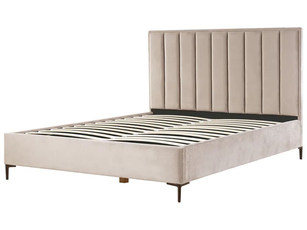 Set da camera da letto SEZANNE Velluto Tortora 180 x 200 cm_916920