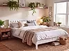 Cama Madera de pino MAYENNE 180 x 200 cm Blanco