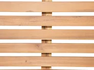 Lettino Prendisole con Cuscino CESANA PREMIUM Legno d'acacia Grigio chiaro_990956
