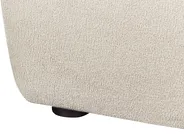Ottoman Bed BAJONNA Fabric Light Beige 180 x 200 cm (EU Super King)_912517