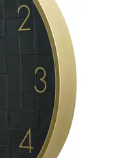 Wandklok CREUSE 40 cm Zwart_1151138