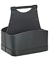 Basket URUK Faux Leather Graphite Grey