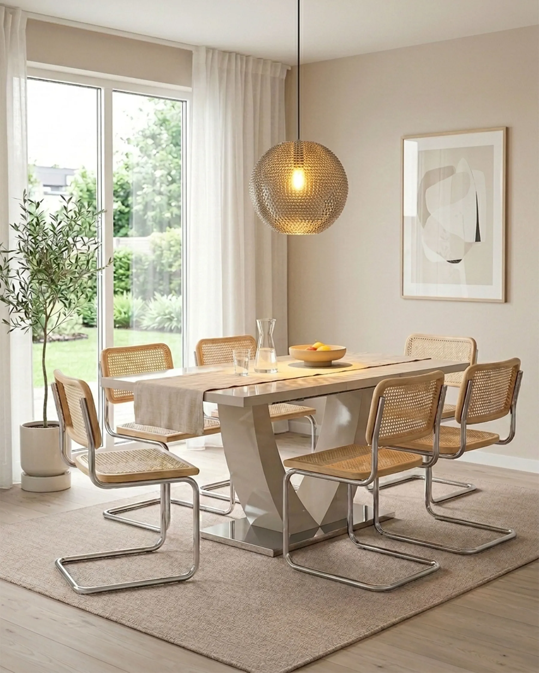 Pendant Lamp SEINE Metal Silver_757297