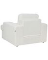 Set di 2 poltrone bouclé bianco ALLA_894004