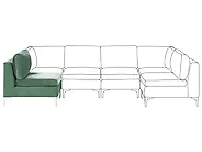 Sillón modular EVJA Terciopelo Verde_1185427