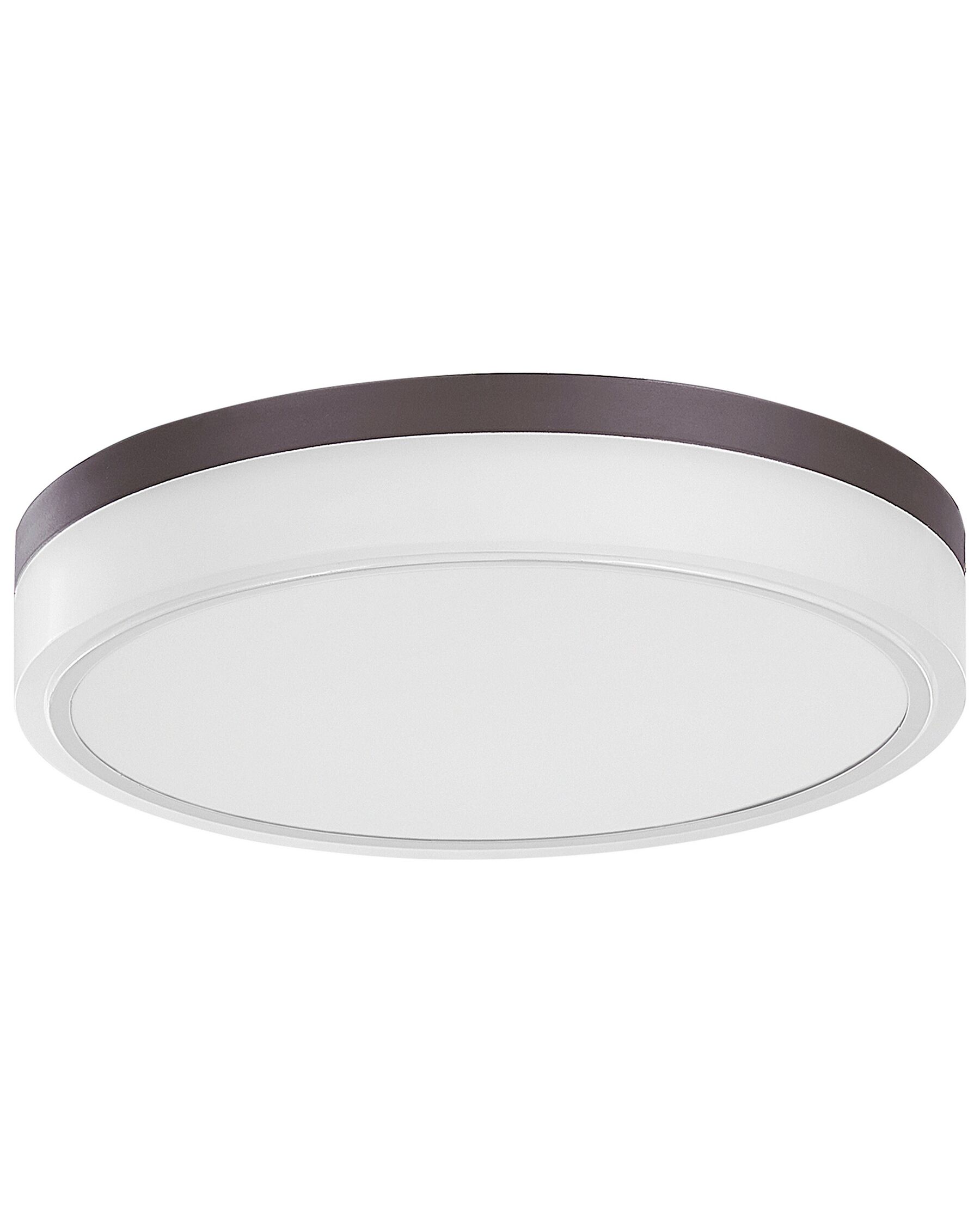 Plafoniera LED in metallo bianco/marrone ⌀ 40 cm SAKAE_824712