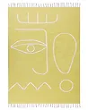 Outdoor Rug YAVU Yellow 140 x 200 cm
