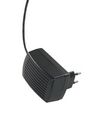 Poltrona reclinabile in ecopelle nera con LED e porta USB VIRRAT_788796