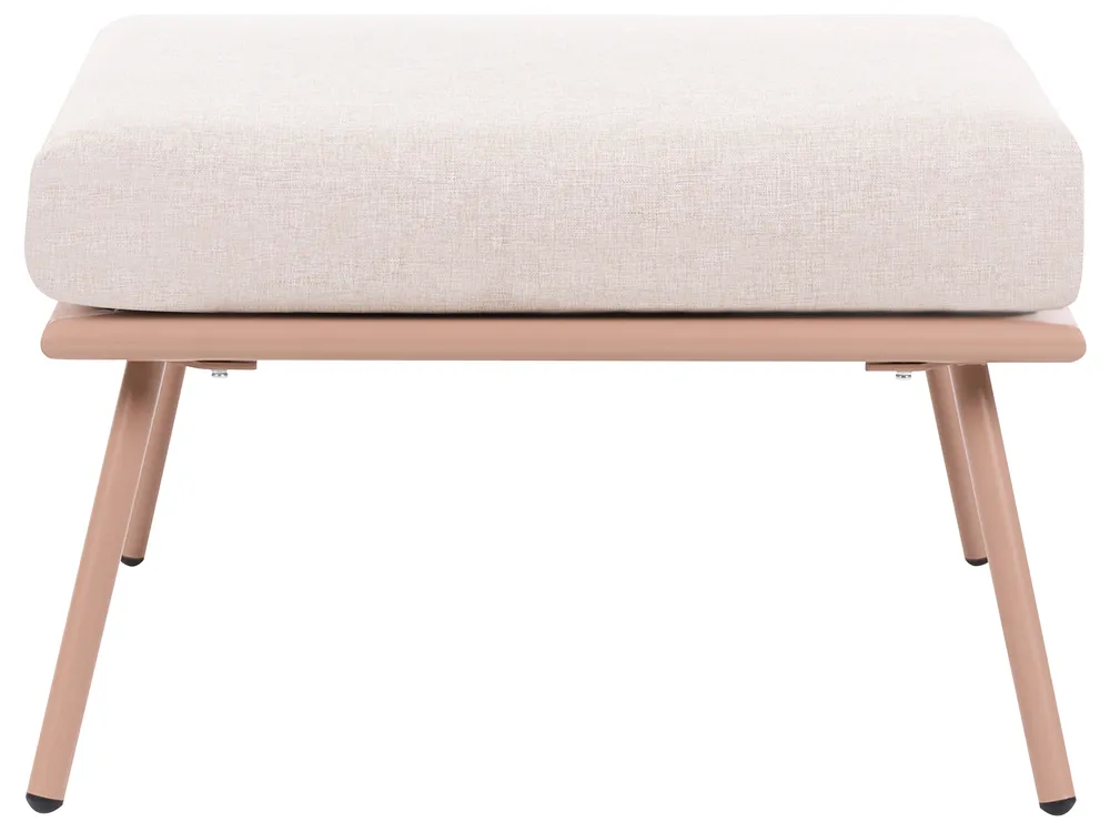 Garden Corner Sofa with Table 4 Seater CACCAMO Beige_1064183