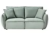 Sofa 3 Seater KUNES Fabric Light Green