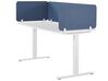 Séparateur de bureau 180 x 40 cm bleu WALLY_800748