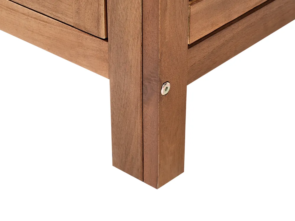 Outdoor Kitchen Cabinet BRUCOLI Brown Acacia Wood_1000961