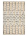 Bavlnený koberec 140 x 200 cm béžová/žltá KADAPA_839182