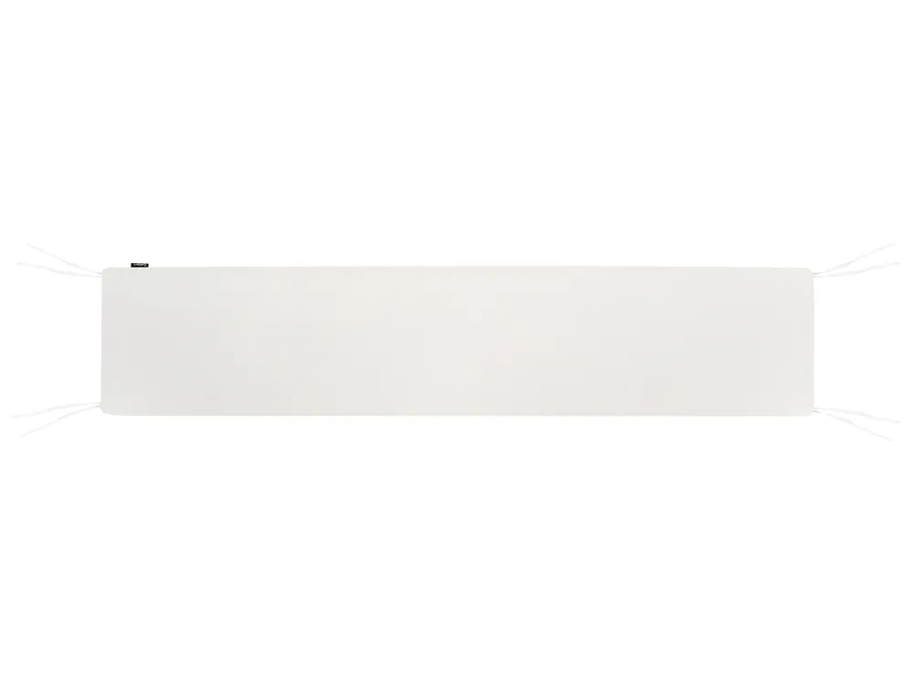 Bench Seat Pad Cushion TUSCANIA 157 x 34 cm Off-White_1133307