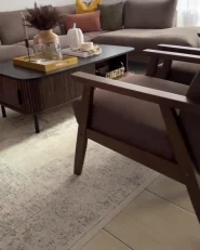 Coffee Table JOSE with Storage Dark Brown_1168280