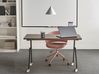 Scrivania pieghevole BENDI 120 cm 60 cm Marrone scuro